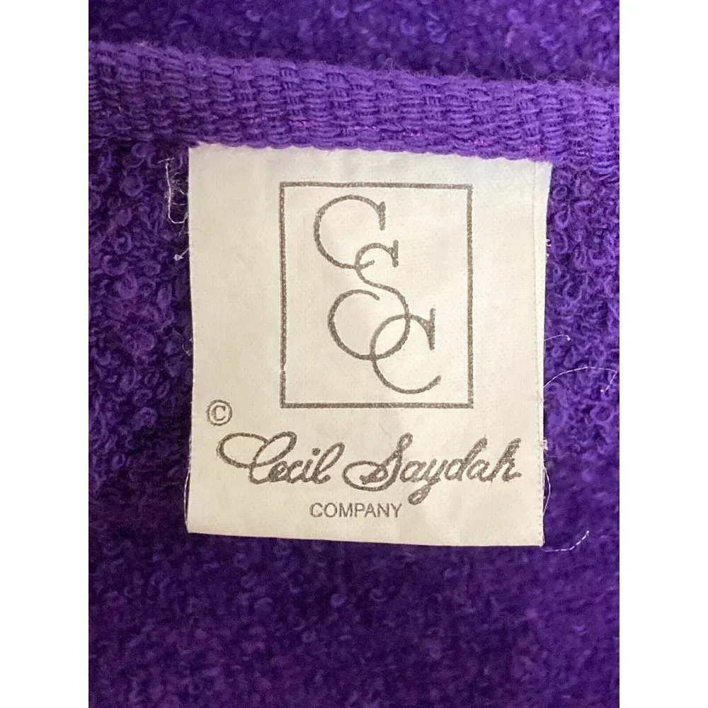 4 Vintage Cecil Saydah Halloween Haunted House Hand Towels and Wash Cloths